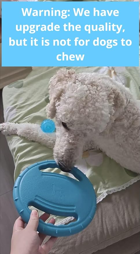Dog Water Pool Toys, Floating Dog Beach Pull Flying Disc Fun Interactive Small Dog Toy for Small Dog, Water Toys for Dogs that Float Animal Birthday Gift