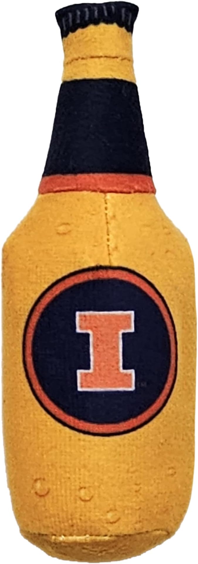 Best Plush CAT Toy NCAA Illinois Fighting Illini Complete Set of 3 Piece Cat Toys Filled with Fresh Catnip. Includes: 1 Helmet Cat Toy, 1 Football Cat Toy with Feathers & 1 Beer Bottle.