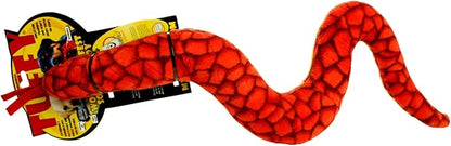 TUFFY - World's Tuffest Soft Dog Toy - Desert - Multiple Layers. Made Durable, Strong & Tough. Interactive Play (Tug, Toss & Fetch). Machine Washable & Floats (Snake, Large 2 Pack)
