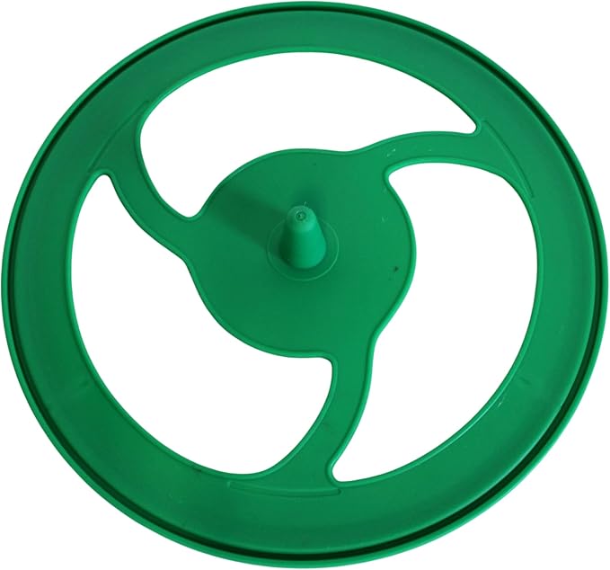 Dependable Industries inc. Essentials 2-Pack 10 Inch Aerodynamic Flying Discs – Lightweight Plastic Throwing Disc for Outdoor Play and Dog Fetch, Assorted Colors
