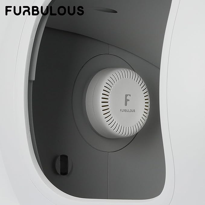 Furbulous Deodorant Box Holder for Furbulous True Odor-Free Litter Box, ABS Material, Gel Bar Compatible