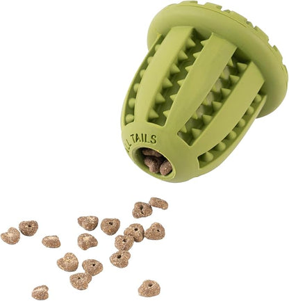 Tall Tails Acorn Natural Rubber Reward Toy for Dogs - Use for Spreadables Treats and Kibble Play