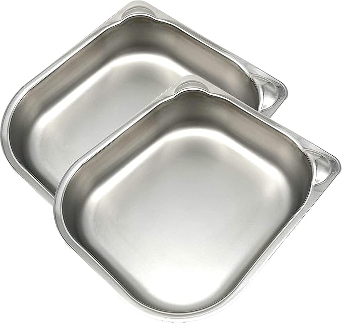 Closer Pets C200 2 Meal Timer-Controlled Automatic Pet Feeder - for Cats and Small Dogs, Wet or Dry Food, Stainless Steel Bowl Inserts and Ice Pack, up to 14 oz Each, White