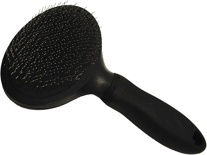 Miracle Care Slicker Brush for Dogs, Pet Hair Brush for Shedding, Removes Loose Undercoat, Ergonomic Handle, Larger Head for Large Dogs