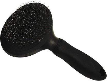 Miracle Care Slicker Brush for Dogs, Pet Hair Brush for Shedding, Removes Loose Undercoat, Ergonomic Handle, Larger Head for Large Dogs