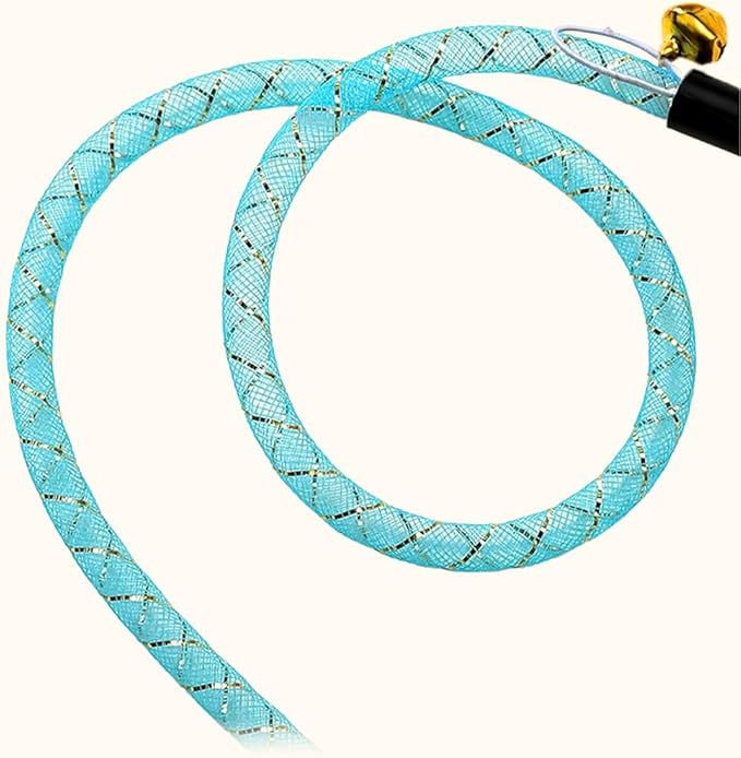 3 Packs Interactive Cat Wand Toy, Feather cat Toys, cat Teaser Wand, Indoor cat Toys, cat Toys for Indoor Cats, cat Exercise Toys, Kitten Toys Interactive, Playtime and Boredom Relief