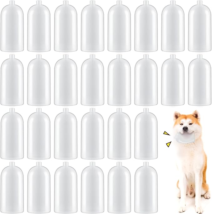 Deekin 28 Pcs Large Replacement Squeakers for Dog Bulk Pet for Repair Squeaky Cat Fix Noise Maker Insert Supplies (Classic)