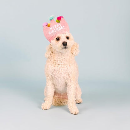 Fringe Studio Plush Dog Toy, If The Crown Fits, Pet Shop Collection (314209)