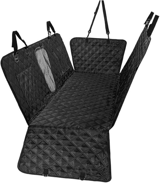 Dog Car Back Seat Cover for Lincoln Corsair 2022 2023 2024 2025 Pet Car Mat Waterproof Scratch-Resistant Pet Hammock Pet Protector Mat Interior Accessories,Black-a