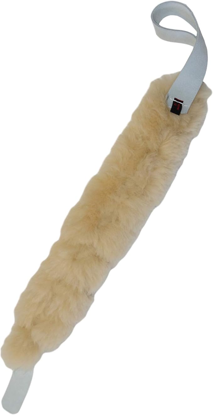 Redline k9 Real Sheep Skin Dog/Puppy Tug Toy Large