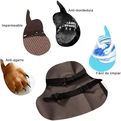 Dog Car Seat Cover - Heavy Duty Dog Hammock with Side Flaps - Waterproof/Scratch Proof/Nonslip Padded Pet Seat Cover - Universal fits All Cars
