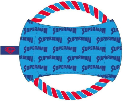 Cerdá Lifes Little Moments - for Fan Pets | Superman Dental Disc Rope - Officially Licensed by Dc Comics®