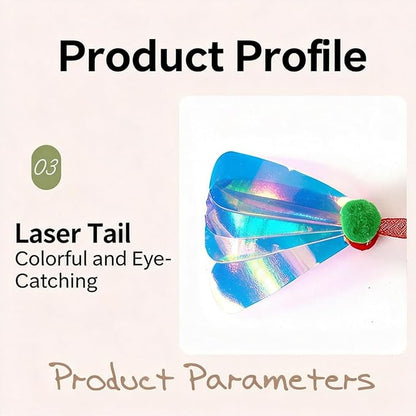 Interactive Cat Toys for Indoor Cats with 3 Tails,Automatic Moving Kitten Toys,Cat Toys for Bored Indoor Adult Cats,Smart Rechargeable Cat Enrichment Toys for Cats to Keep Them Busy, Pet Toy Cat Ball