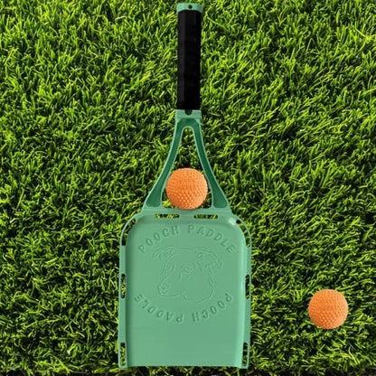 Dog Ball Launcher with 2 Balls - Long-Distance Ball Thrower for Dogs with Ergonomic Grip & Carry Sack – Hands-Free Pickup, Slobber-Free Play for Park, Beach & Backyard by Unknown