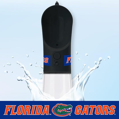 Pets First Dog Water Bottle. NCAA PET Water Bottle. Best Cat Water Bottle. Water Fountain Dispenser for Dogs & Cats.