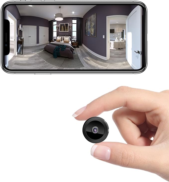 Pet Camera Dome Cam 1080P HD WiFi Wireless Indoor with App Control Motion Detection