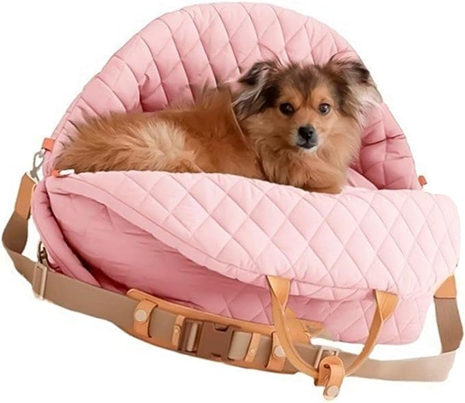 Convertible Pet Carrier for Dog with Antislip Base and Rings Travel Bed Storage Bag Durability Antislip Base Carriers