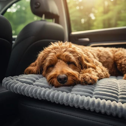 Dog Bed for Back Seat - Comfortable, Padded, Non-Slip Design for Car, Truck, RV, Van - Ideal for Travel - Durable & Easy to Clean - Universal Fit for Most Vehicles - 54" L x 24" W