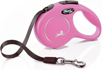 Flexi Roll-Leine New Classic XS Gurt 3 M Blau Für Hunde, Katzen Und Kleintiere Bis Max. 12 kg, Multicolor, Youth X-Small/16