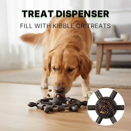 Tug of War Dog Toy - Pirate Wheel Dog Tug Toy with Treat-Dispensing, Interactive Dog Chew Toy with Durable Design for Dental Health and Boredom Relief
