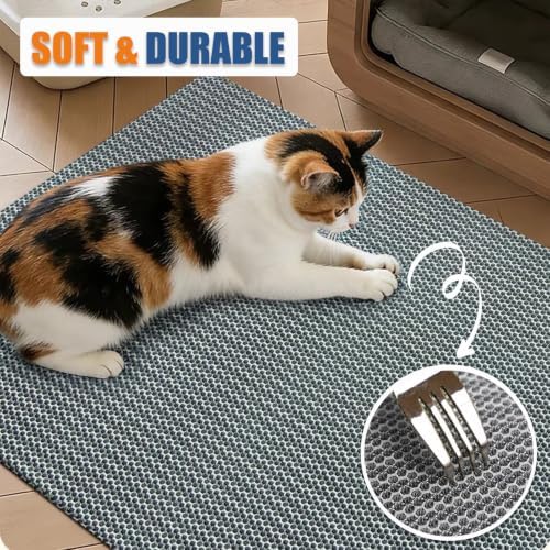 Cat Litter Mat, 17 x 23 in – Non-Slip, Cut-to-Fit - Image 5