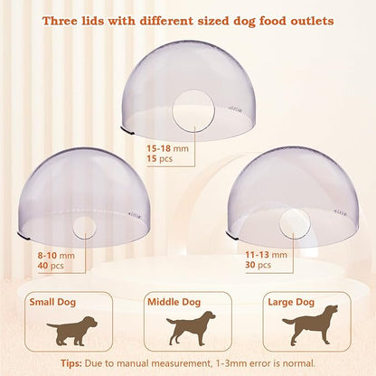 Interactive Dog Treat Dispenser Toy & Slow Feeder Dog Bowls - Duck-Shaped Puzzle Toy for Mental Stimulation, Adjustable Food Outlet for Small to Medium Cats and Dogs