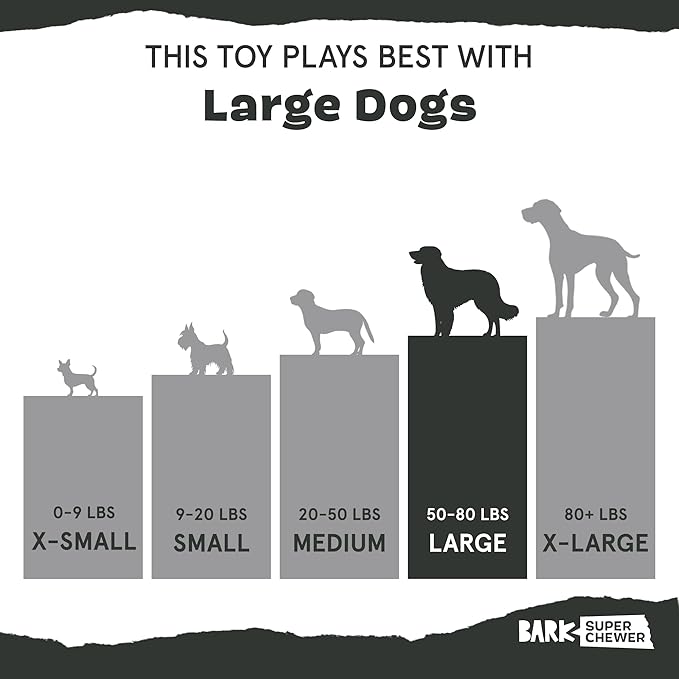 Barkbox Tipsy Rosé Dog Toy for Aggressive Chewers | Durable Treat-Dispensing Rubber Toy for Large Dogs | Puppy Teething Toys & Dog Toys to Keep Them Busy