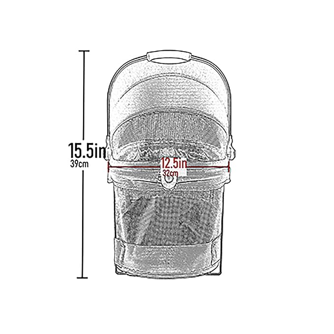 Pet Gear, A Vermont Family Owned Company Since 1936, 3-in-1 Travel System, View 360 Stroller Converts to Carrier and Booster Seat with Easy Click N Go Technology, for Small Dogs & Cats, 4 Colors