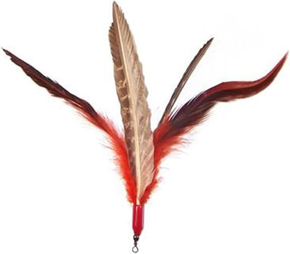 Go Cat Da Bird “Super Refill” 12-Pack (Genuine Guinea Feathers)