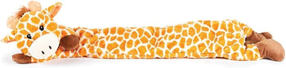 Outward Hound Longidues Giraffe Plush & Squeaky Dog Tug Toy