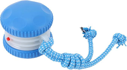 Interactive Dog Toy, Random Electric Automatic Moving and Rolling Ball with Rope, for Small Medium Large Dogs