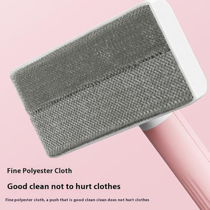 6.5" Wide Pet Hair Remover Brush - Effortlessly Lift Embedded Fur from Sofa, Car, Carpet! Reusable & Washable Cat/Dog Hair Cleaner, Detachable for Deep Clean, Eco-Friendly - Gentle on Fabric (Pink)