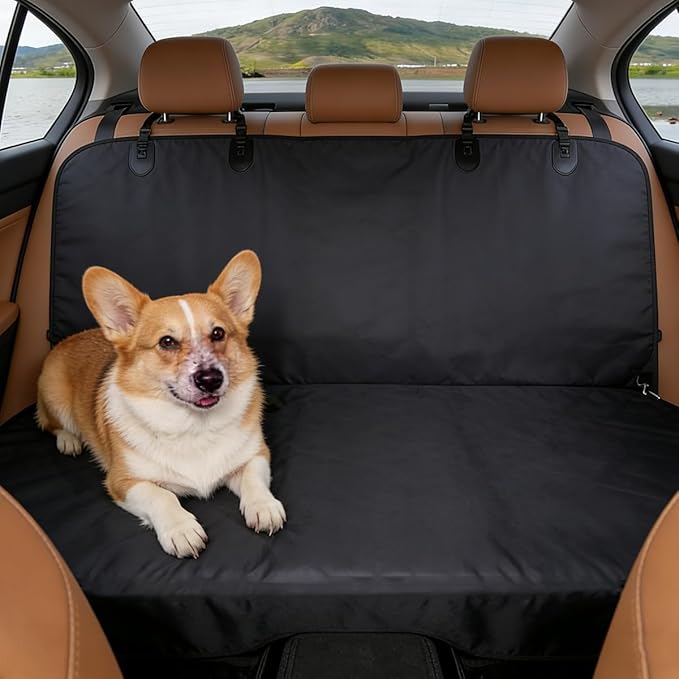 CBBPET Dog Car Seat Covers (Basic Style-Black)