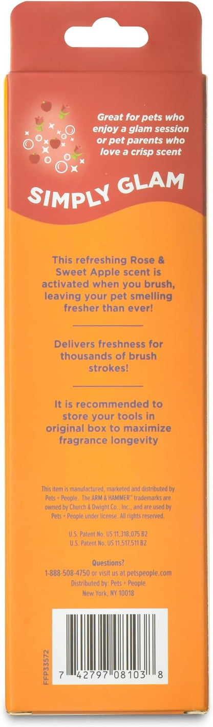 Arm & Hammer Deodorizing Dog Comb with Fragrance Transfer Technology – Scented Dog Grooming Comb for Detangling & Shedding, Dematting Tool For Dogs, Sweet Apple & Rose Scent