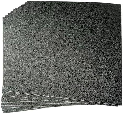 10 - pack 10.5" x 10.5" 27cm x 27cm abrasive sheets sand paper 80 grit replacement removeable adhesive backing dog Scratch Pad Nails Grinder Trimmers Clipper Board Paw claw cat k9 emery file - Image 2