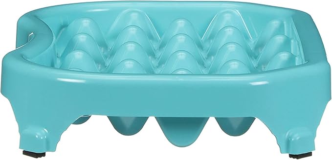 Neater Pet Brands Neater Slow Feeder Dog Bowls, Slows Down Fast Eaters to Help Digestion & Prevent Overeating, Non-Slip Food Bowl, BPA-Free, Holds 2.5 Cup of Food for Small to Medium Breed or Puppy
