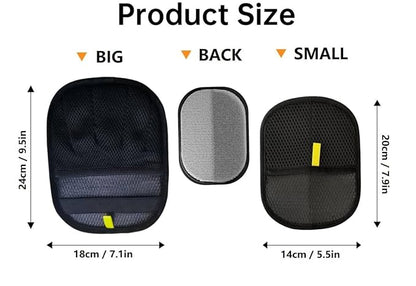 Pet Hair Remover, Electrostatic Pet Hair Removal Gloves, Reusable Cat & Dog Hair Removal Tool, 2025 Upgraded Pet Grooming Gloves for Couch, Furniture, Carpet（1 Large +1 Small）