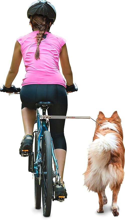 WalkyDog Plus Dog Bicycle Leash for Bike