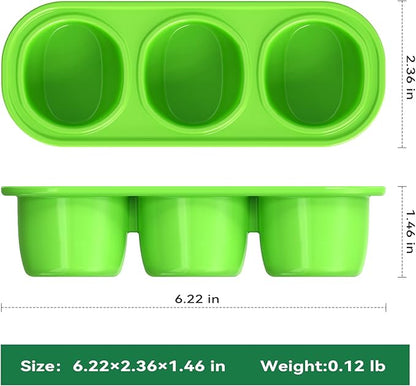 Dog Frozen Treat Toy Accessory(2PC Silicon Trays),This Accessory can be Matched with the Shape of the Stump/Without Stumps