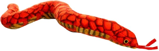 TUFFY - World's Tuffest Soft Dog Toy - Desert - Multiple Layers. Made Durable, Strong & Tough. Interactive Play (Tug, Toss & Fetch). Machine Washable & Floats (Snake, Large 2 Pack)