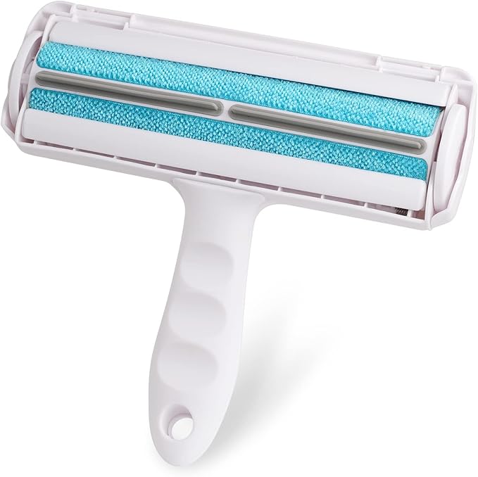 CHORHA Pet Hair Remover Roller - Reusable Dog and Cat Hair Remover for Laundry Dog Hair Remover Tool - Lint Roller for Furniture, Couch, Carpet, Car Seat Blue