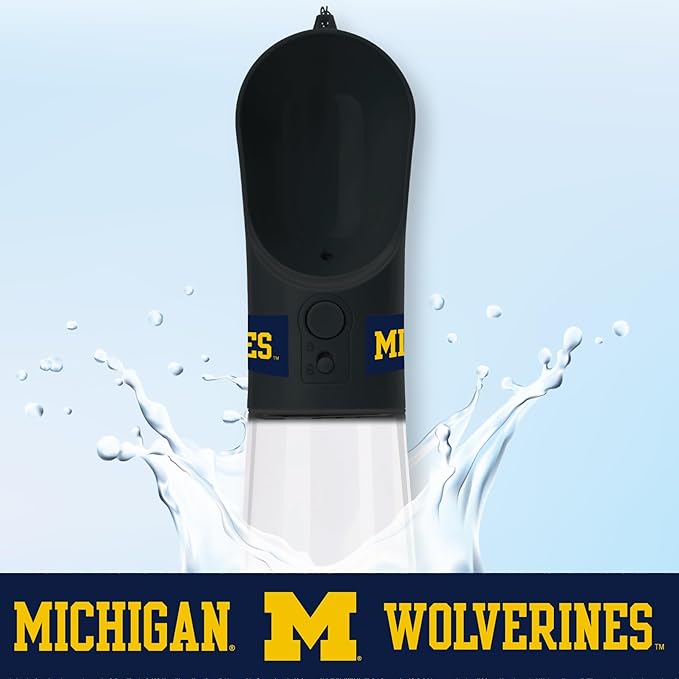 Pets First Dog Water Bottle. NCAA PET Water Bottle. Best Cat Water Bottle. Water Fountain Dispenser for Dogs & Cats.