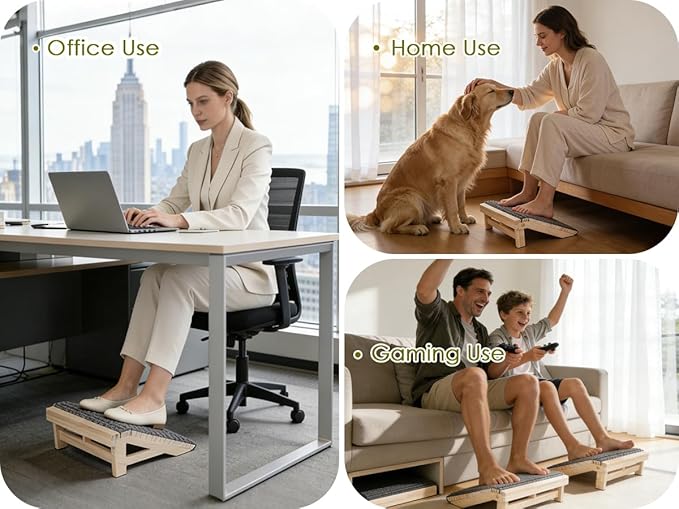 3 Pack Dog Ramp for Stairs, Anti-Slip Pet Step for Small Dogs with Soft Carpet Surface, Folding Portable Indoor/Outdoor Pet Steps for Stairs, Dog Stairs for Senior/Arthritis Dogs (Pet Firendly)