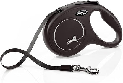 Automatic Leash Flexi New Classic M 5 M Black Tape