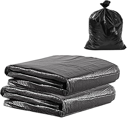 100 Count Dog Poop Bags Sized 23.6" x 21.6" for 20L Dog Poop Trash Can, Black
