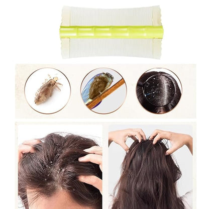 6 Pack Flea Lice Combs Double Sided Fine Tooth Pet Tear Stain Remover Combs Flea Combs Flea Removal Tool Pet Grooming Tool for Dog Cat Loose Fur Undercoat Dander Kitten Rabbit Guinea Pig Ferret