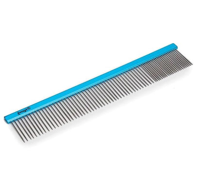 Dog and Cat Grooming Combs Contour Custom Coat Fur Finishing Shape Fluff Style and Primp (11 inch Finishing Comb)