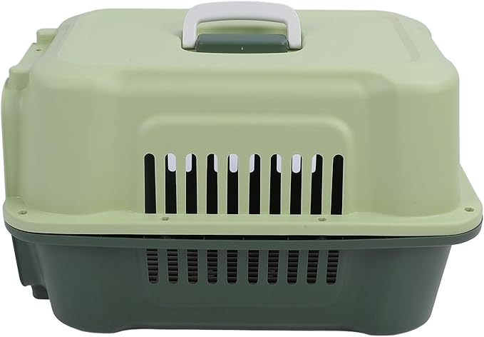 Portable Dog Crate, Large Capacity Airline Approved Pet Carrier, Travel Dog Crate | Small Animal Cage | Cat Carrier Hard | Plastic Dog Crate | Hard Sided Pet Travel Carrier for Pet