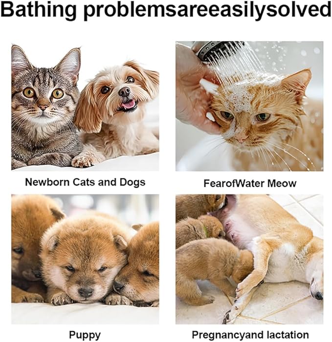 Pet Wipes Dog Wipes Disposable Grooming Mitts Dog Paw Cleaner Cat Wipes Waterless Bath Glove pH Balanced Lick Safe with Coconut Oil for Dogs and Shea Butter for Sensitive Skin 20 Count