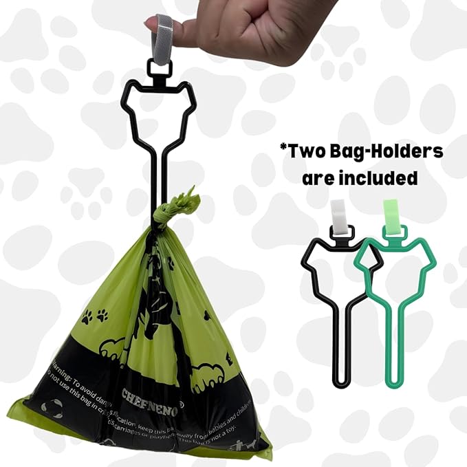 Doggy Poop Bags Biodegradable with Dispenser (1440 Bags) Eco-friendly Dog Waste Pickup Bags Landfill-friendly Refill Rolls Cat Waste Bags (Green, 72 Rolls, Lavender Scented)
